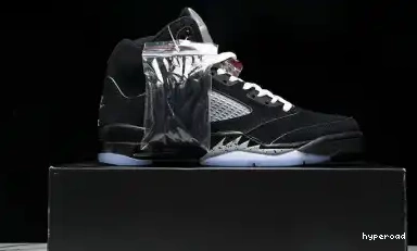 Hyperoad “Black Jordan Reimagined” Air 5 Metallic 0525